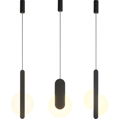 Moderne LED-Pendelleuchte für elegante Innenraumdekoration - vue 7 sur 12