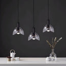 luminaire led suspension en cristal k9 de luxe postmoderne