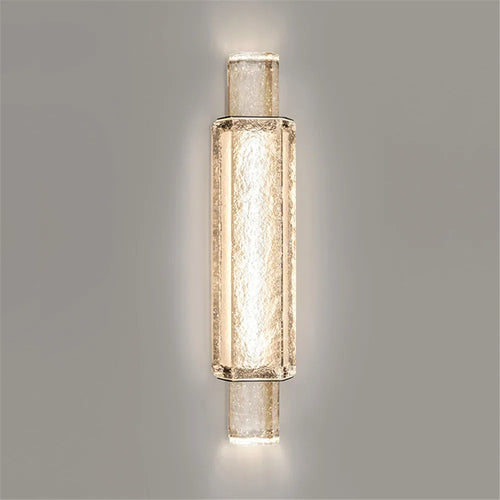 Luxuriöse LED-Wandleuchte aus Kristall für die Innendekoration - vue 4 sur 8
