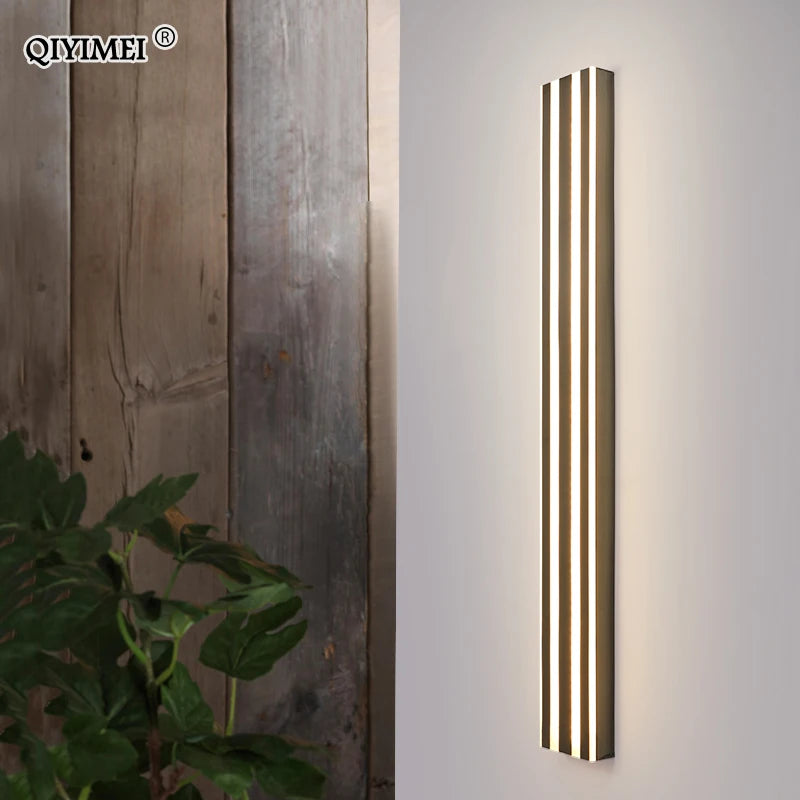 Applique murale led moderne imperméable en acrylique - vue 7 sur 14