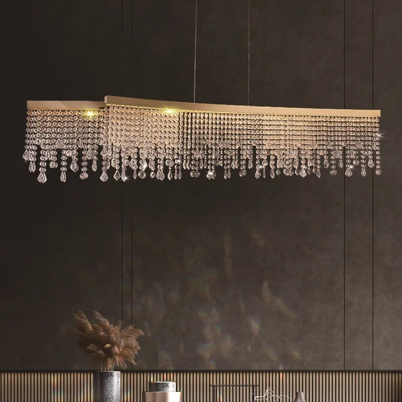 lustre en cristal postmoderne pour décoration intérieure élégante - vue 4 sur 13