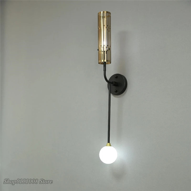 applique murale led moderne créative nordique luminaire décoratif - vue 3 sur 7