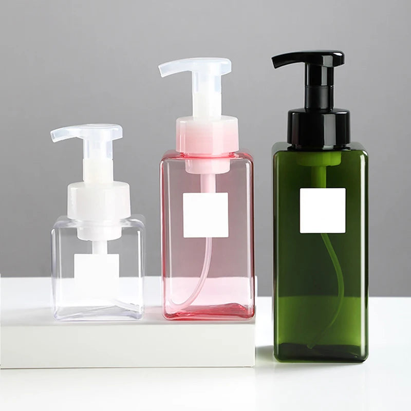 distributeur de savon portable à pompe manuelle pour mousse - vue 3 sur 16