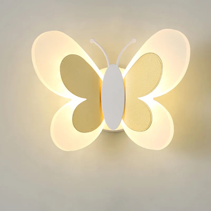 Kreative Schmetterling Wandleuchte LED Kinderzimmer - vue 6 sur 14