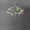 applique murale led en verre de cuivre artistique