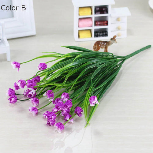 bouquet de mini tulipes artificielles pour décoration de printemps
