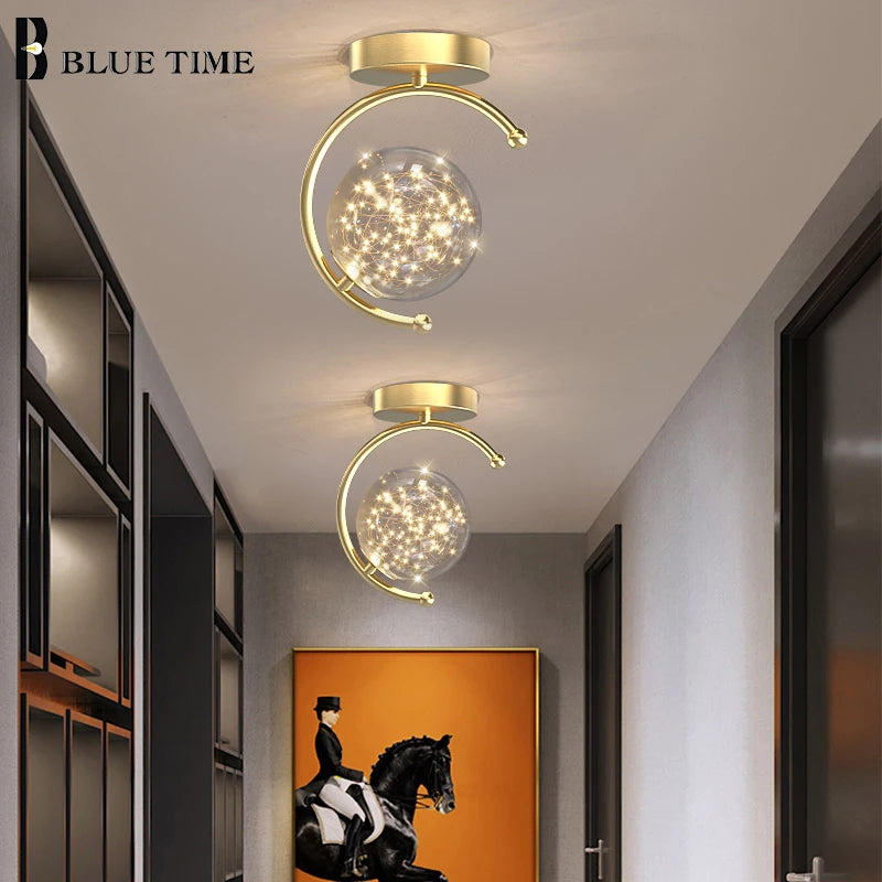 lustre led moderne pour décoration de la maison - vue 4 sur 10