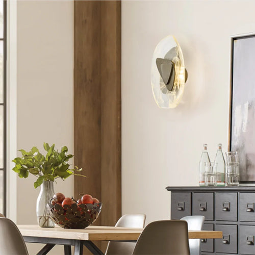 Nordische Kristallwandleuchte für elegante dekorative Beleuchtung - vue 5 sur 8