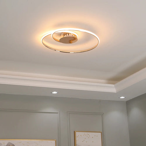 Moderne LED-Deckenleuchte für stilvolle Wohnraumgestaltung - vue 3 sur 10