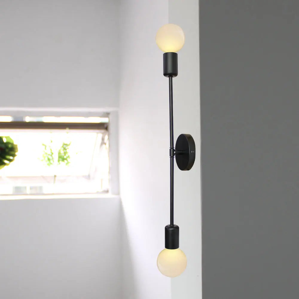 applique murale led double tête style industriel rétro - vue 3 sur 8