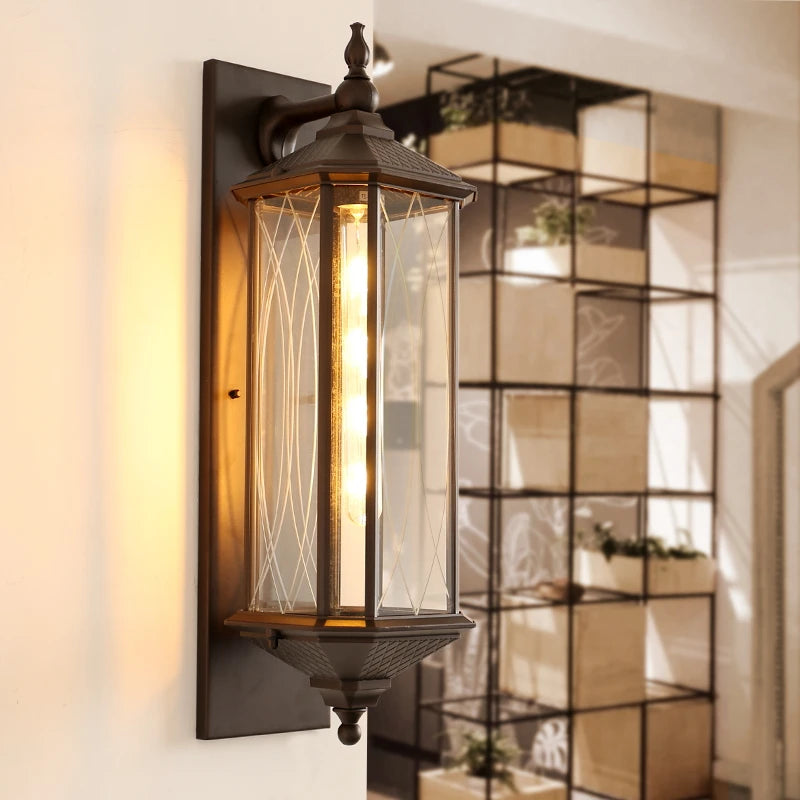 applique murale extérieure moderne style européen créatif et simple - vue 5 sur 10