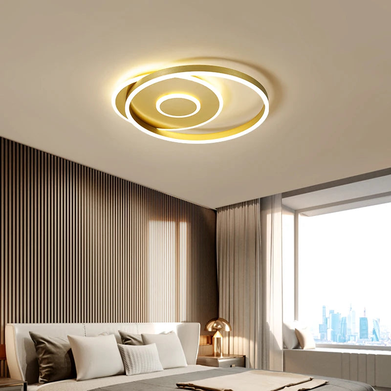 plafonnier led ultra fin pour décoration intérieure élégante - vue 6 sur 14
