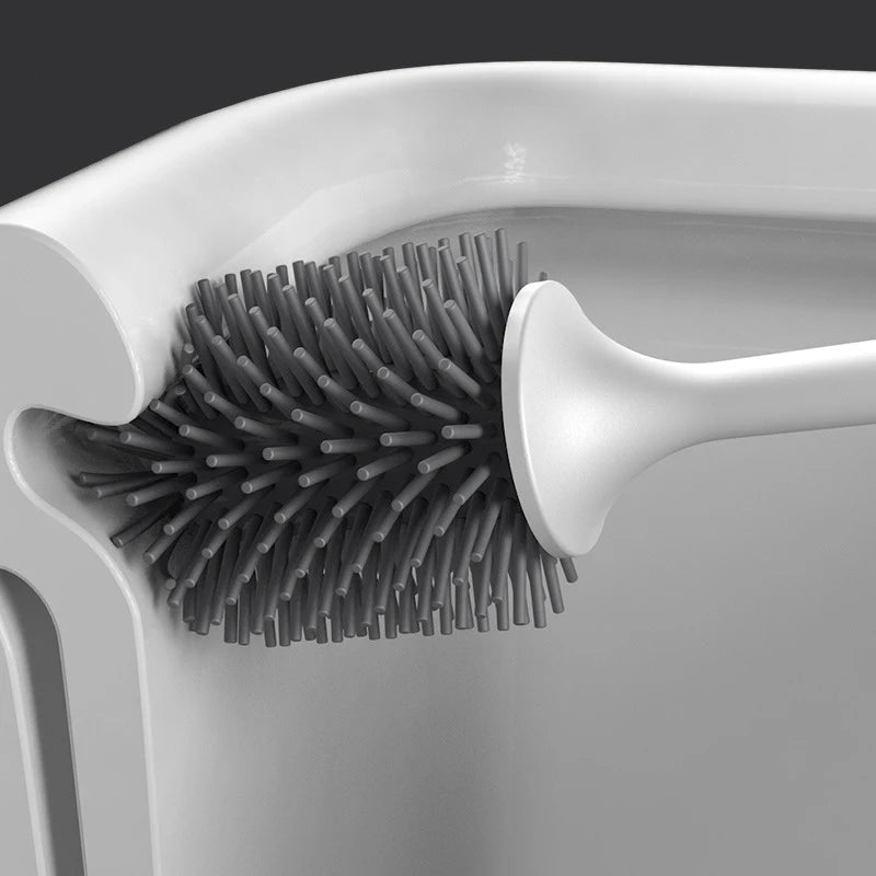 brosse de nettoyage murale à long manche en silicone - vue 7 sur 10