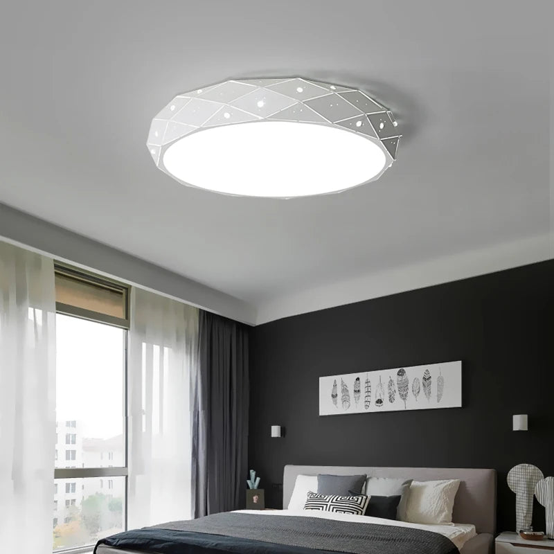 lustre en fer réglable avec télécommande pour intérieur - vue 3 sur 6