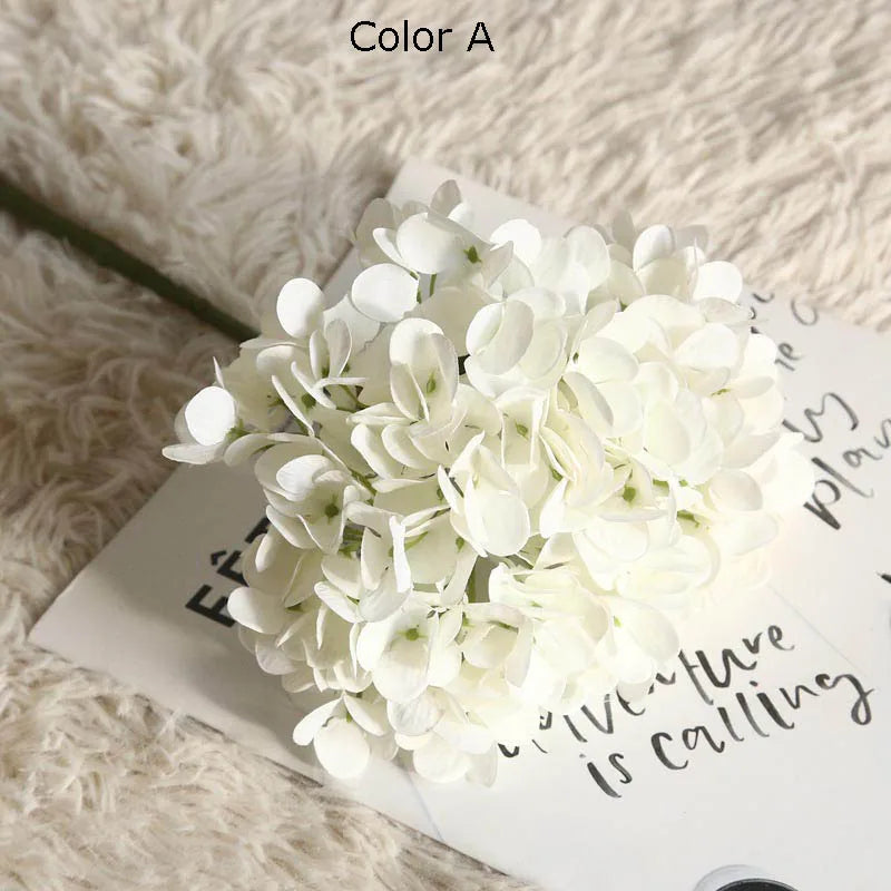 bouquet d'hortensia artificiel séché pour décoration de mariage - vue 11 sur 14