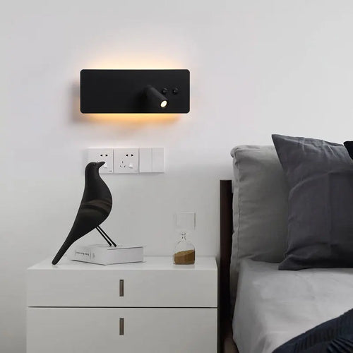 Minimalistischer LED-Kronleuchter mit Projektor-Schalter für dekorative Beleuchtung - vue 4 sur 14