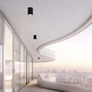 led spot monté en surface étanche avec tige de suspension