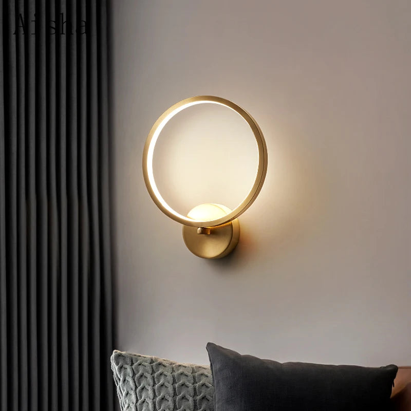 applique murale moderne à led pour décoration intérieure - vue 4 sur 8