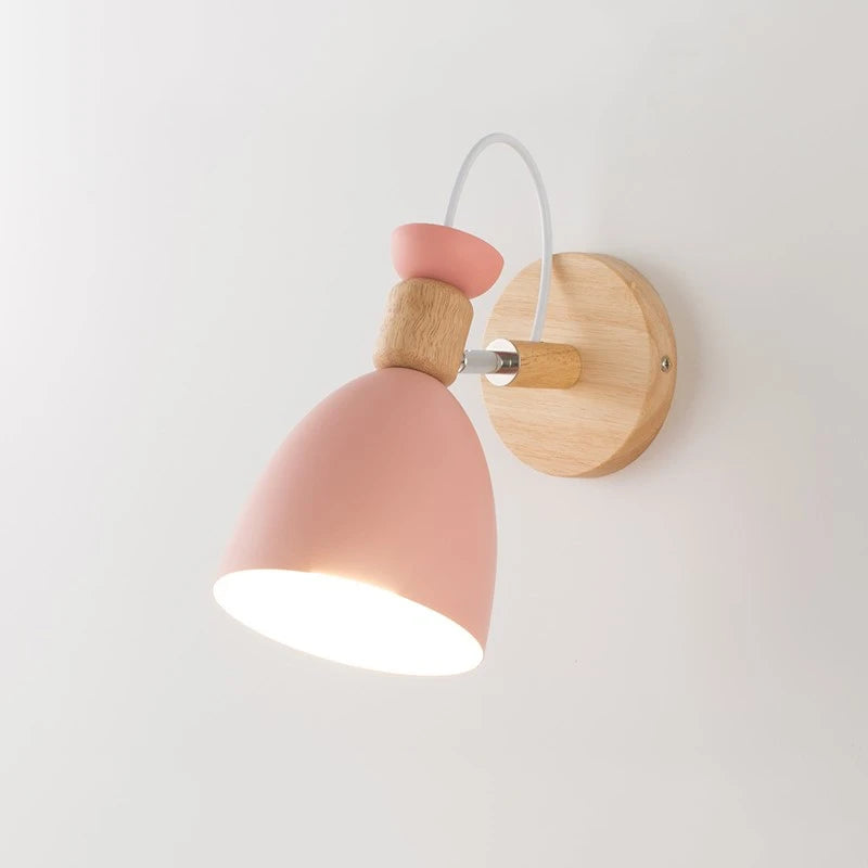 Moderne nordische Wandleuchte minimalistisch Macaron LED - vue 10 sur 11
