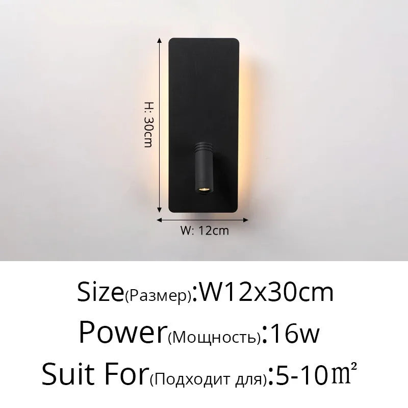 Minimalistischer LED-Kronleuchter mit Projektor-Schalter für dekorative Beleuchtung - vue 14 sur 14