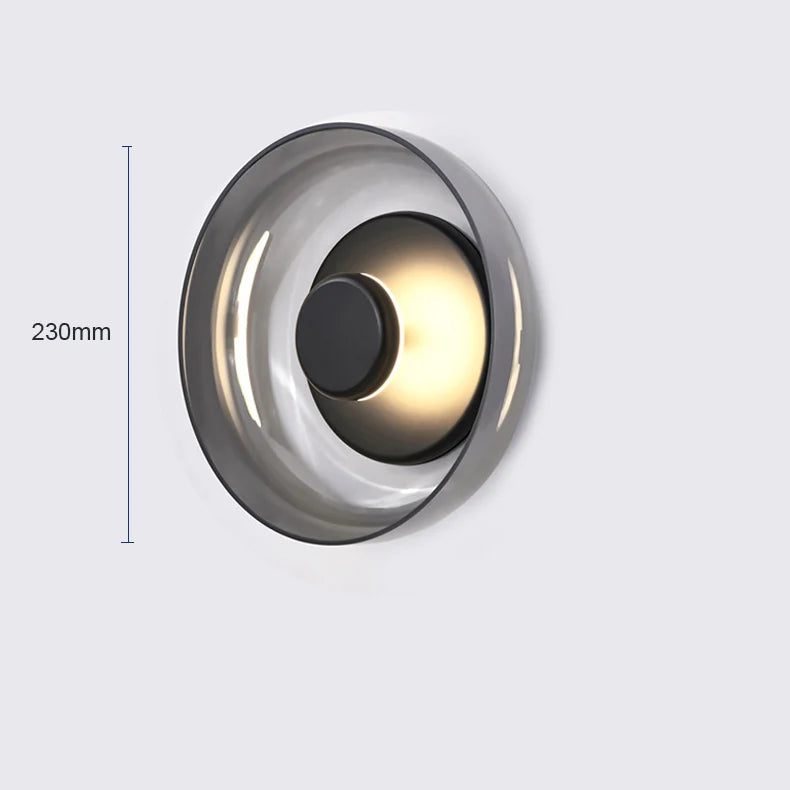 LED-Wandleuchte im skandinavischen Stil für die Innendekoration