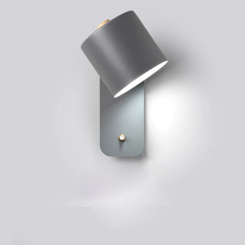 LED-Wandleuchte modern für Treppenhaus, Wohnzimmer und Flur mit Schalter - vue 10 sur 14