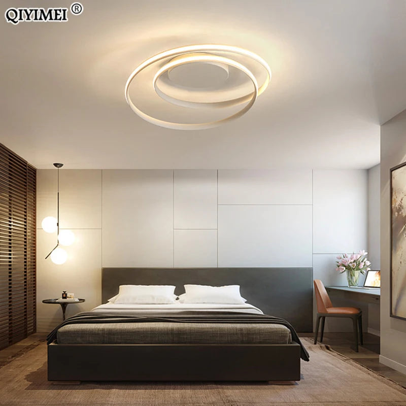 lustre moderne led surface montée pour décoration intérieure - vue 4 sur 12