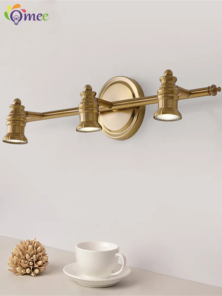 miroir vintage led avec lumières pour vanité et maquillage - vue 8 sur 16