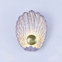 applique murale nordique coquille lumineuse pour intérieur décoratif