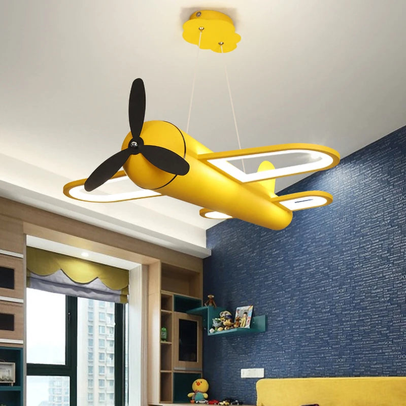 suspension led intelligente design nordique pour chambre d'enfant - vue 7 sur 10
