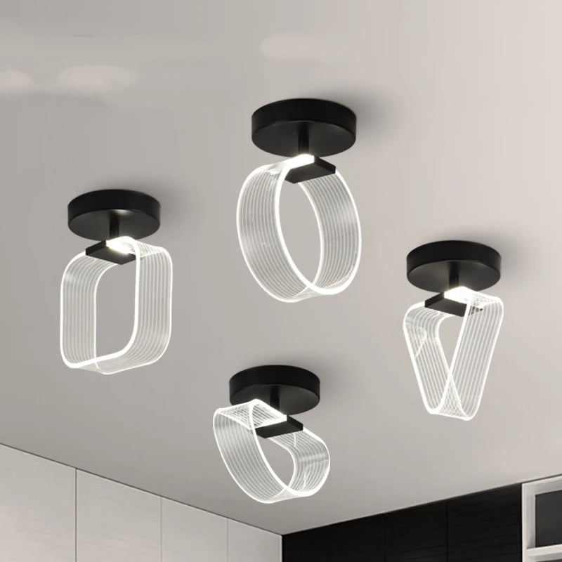 plafonnier créatif au design post-moderne pour éclairage décoratif - vue 7 sur 14