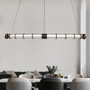 lustre postmoderne en métal créatif design minimaliste américain