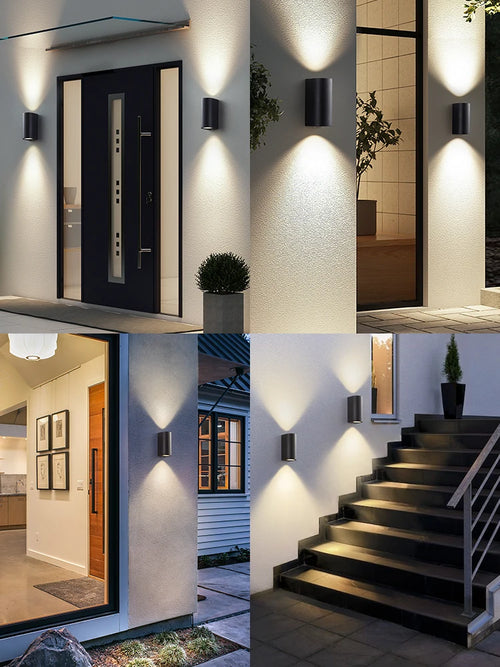 applique murale led extérieure étanche en aluminium