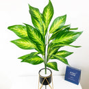 grand arbre artificiel monstera tropical pour décoration intérieure et jardin