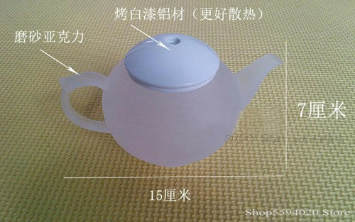 lustre créatif postmoderne en forme de théière décoratif suspendu
