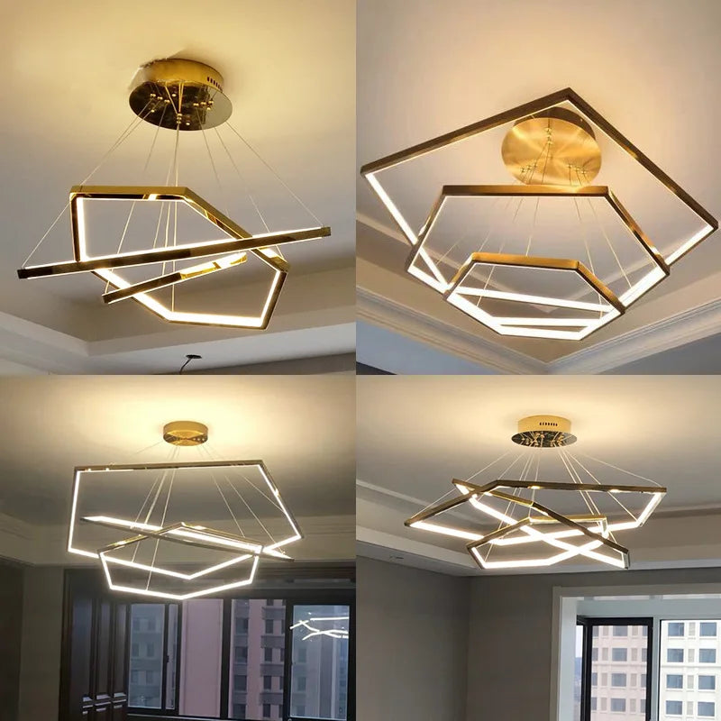 plafonnier led moderne pour une décoration intérieure élégante - vue 6 sur 6