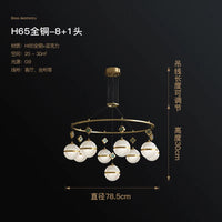 lustre moderne minimaliste en cristal luxueux 2021