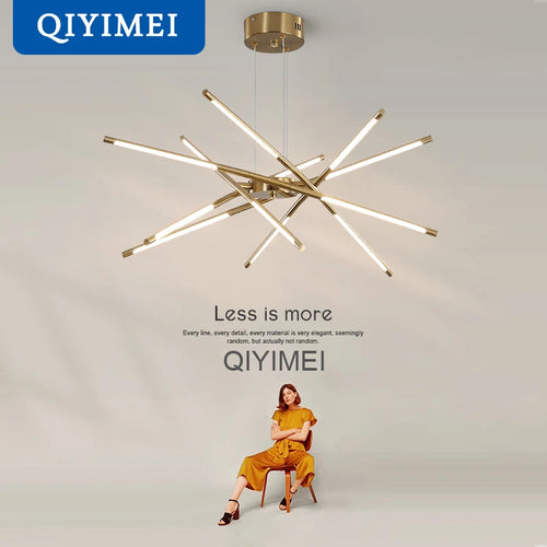 lustre led moderne pour décoration intérieure et éclairage