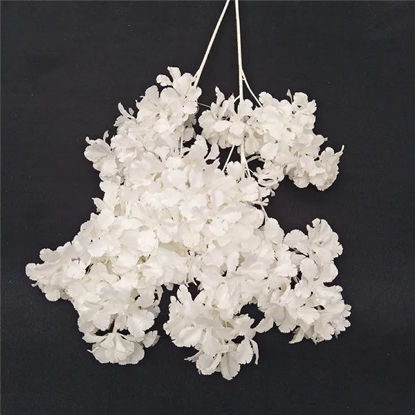 fleurs artificielles hortensia gypsophile pour décoration mariage - vue 9 sur 15