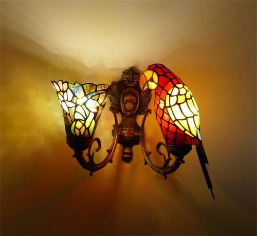 applique murale en verre coloré pour déco créative lumineuse - vue 13 sur 22