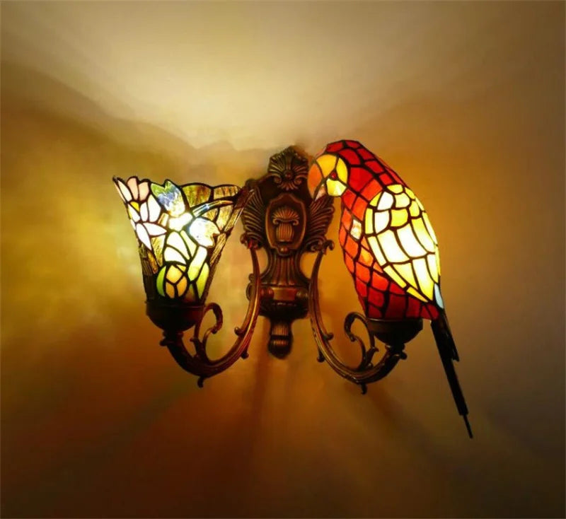 applique murale en verre coloré pour déco créative lumineuse - vue 12 sur 22