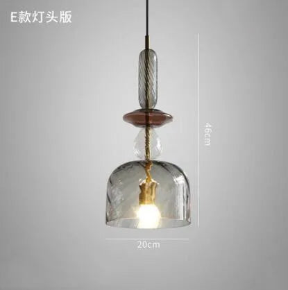 Moderne Pendelleuchte aus Glas für elegante Inneneinrichtung - vue 11 sur 10
