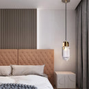 Moderne Kristall-Pendelleuchte mit dekorativem LED-Licht