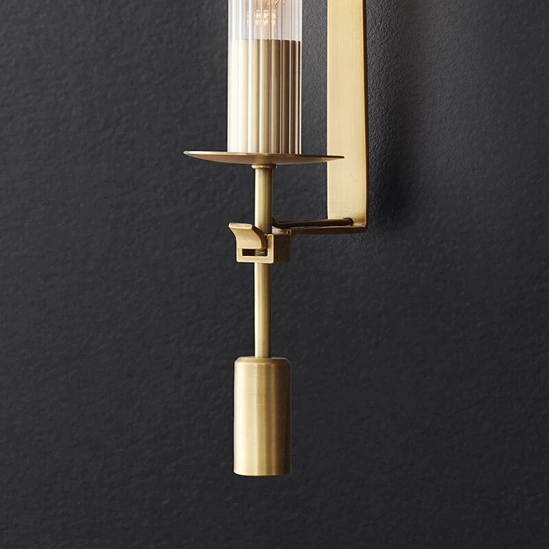 Applique murale de luxe en cuivre Post-moderne - vue 4 sur 5