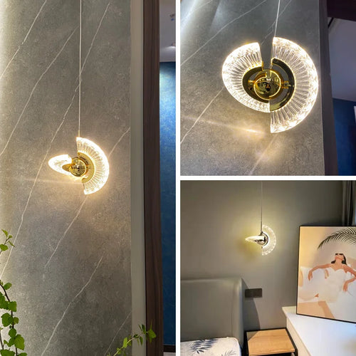 Design-Kronleuchter UFO für moderne Schlafzimmerdekoration - vue 6 sur 7