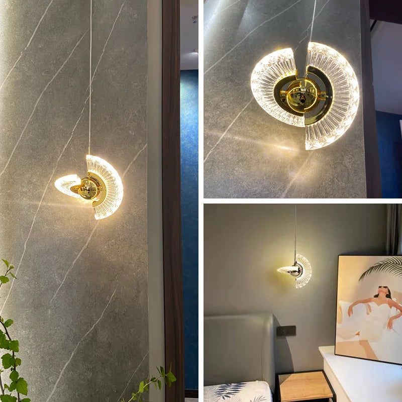 Design-Kronleuchter UFO für moderne Schlafzimmerdekoration - vue 6 sur 7