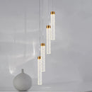 suspension moderne en cristal à bulles pour bars et cafés
