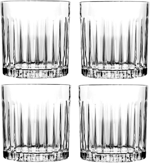 Lot de 4 verres whisky épais old fashioned