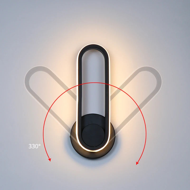 Applique murale LED rotative à 330 ° - vue 7 sur 14