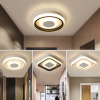 Moderne LED-Deckenleuchte für nordisches Interieur